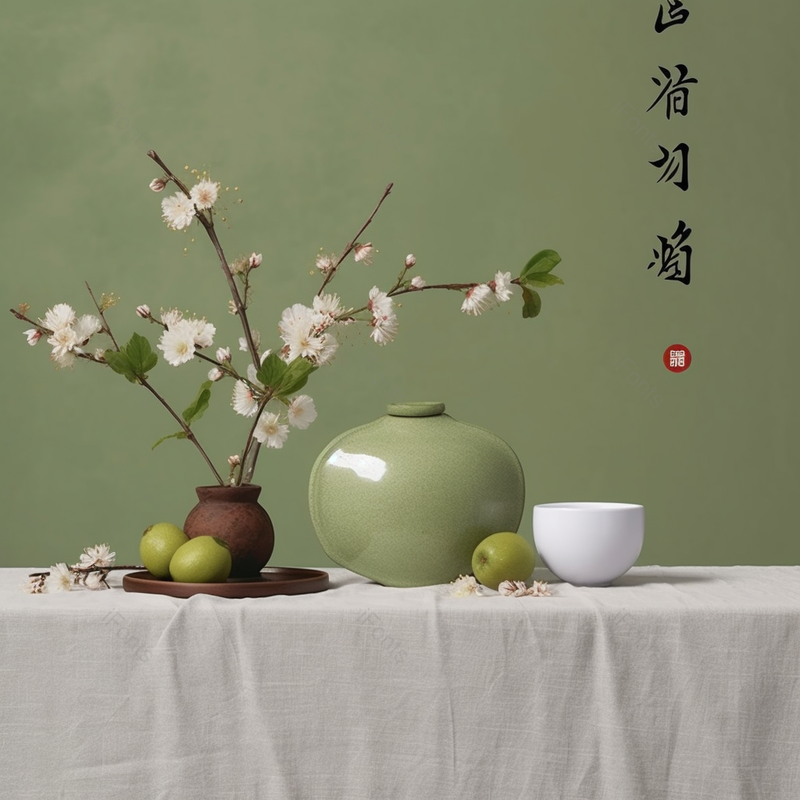 青团与酒中国风传统文化赤豆沙小吃特色,高清,摄影图,摄影图片,图片大全,摄影图免费下载